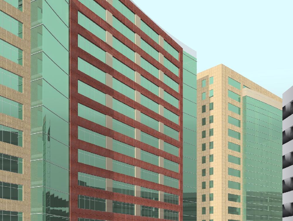 stone rendering on face