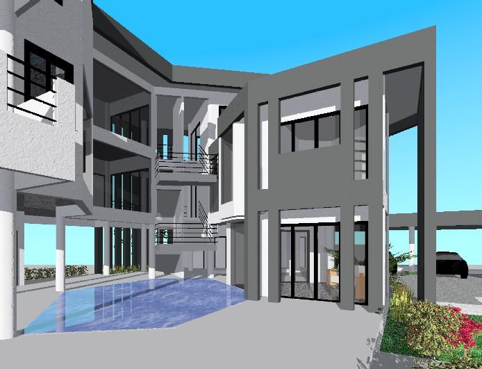 3 story house for 2 families in Thailand