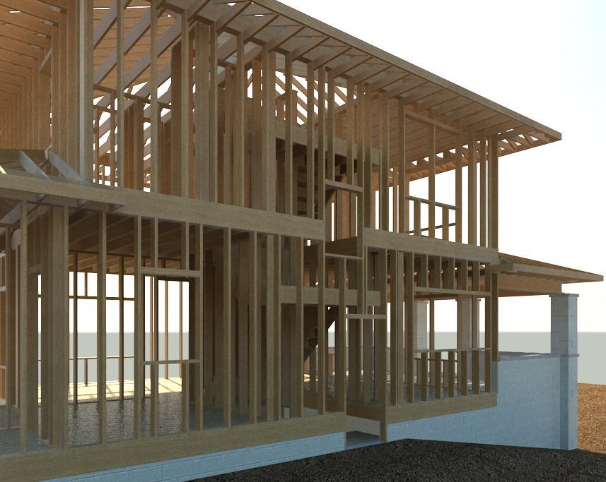 1918 House - Perspective