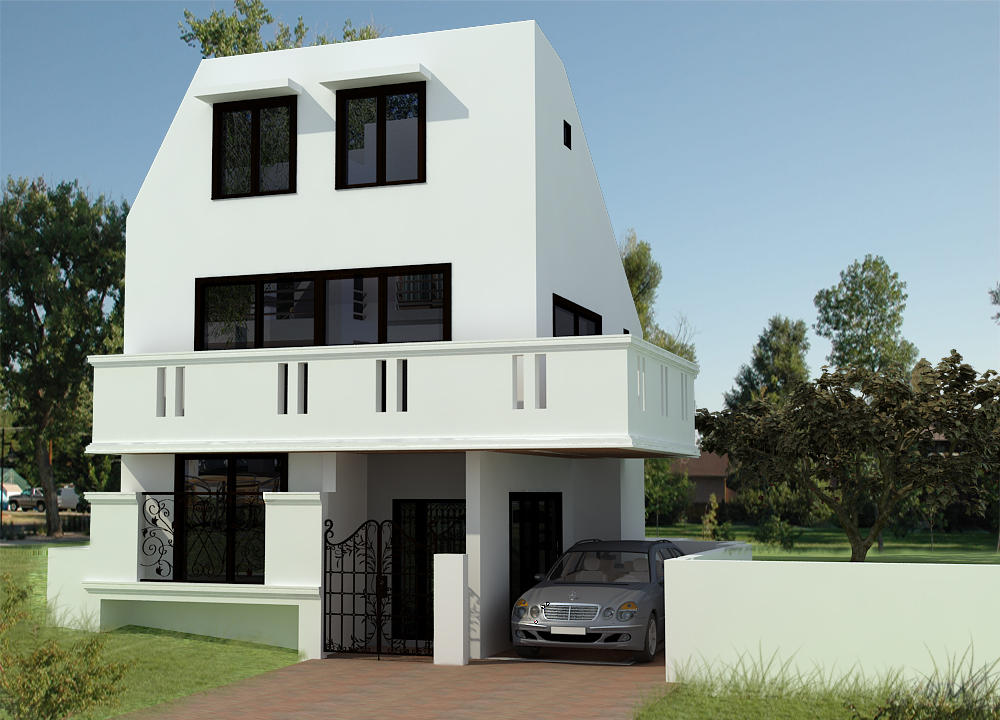 exterior perspective