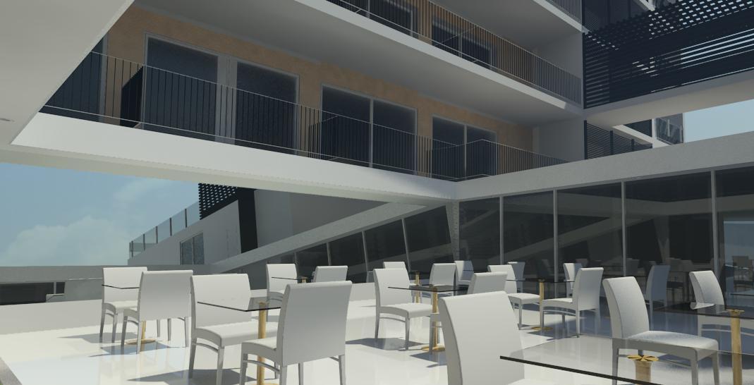 External Patio_Glass Wall