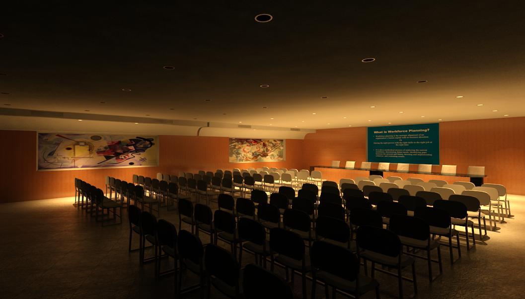 RevitCity com Image Gallery Congress Room