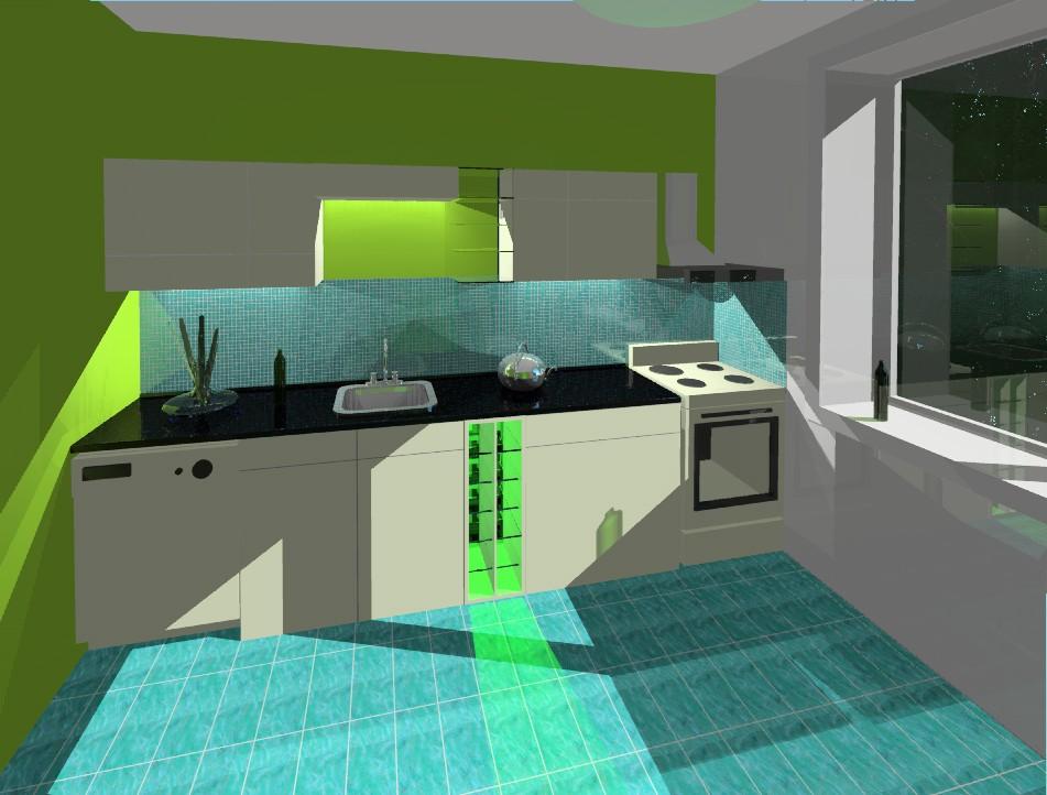 Kitchen in Bratislava apartment