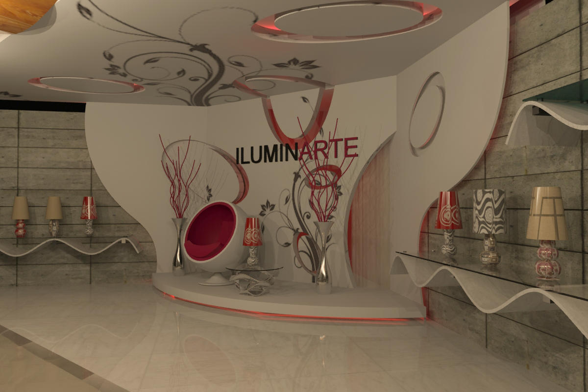Área de iluminación - Tienda por departamento HAUS
