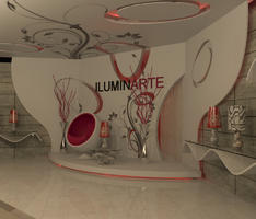 Área de iluminación - Tienda por departamento HAUS
