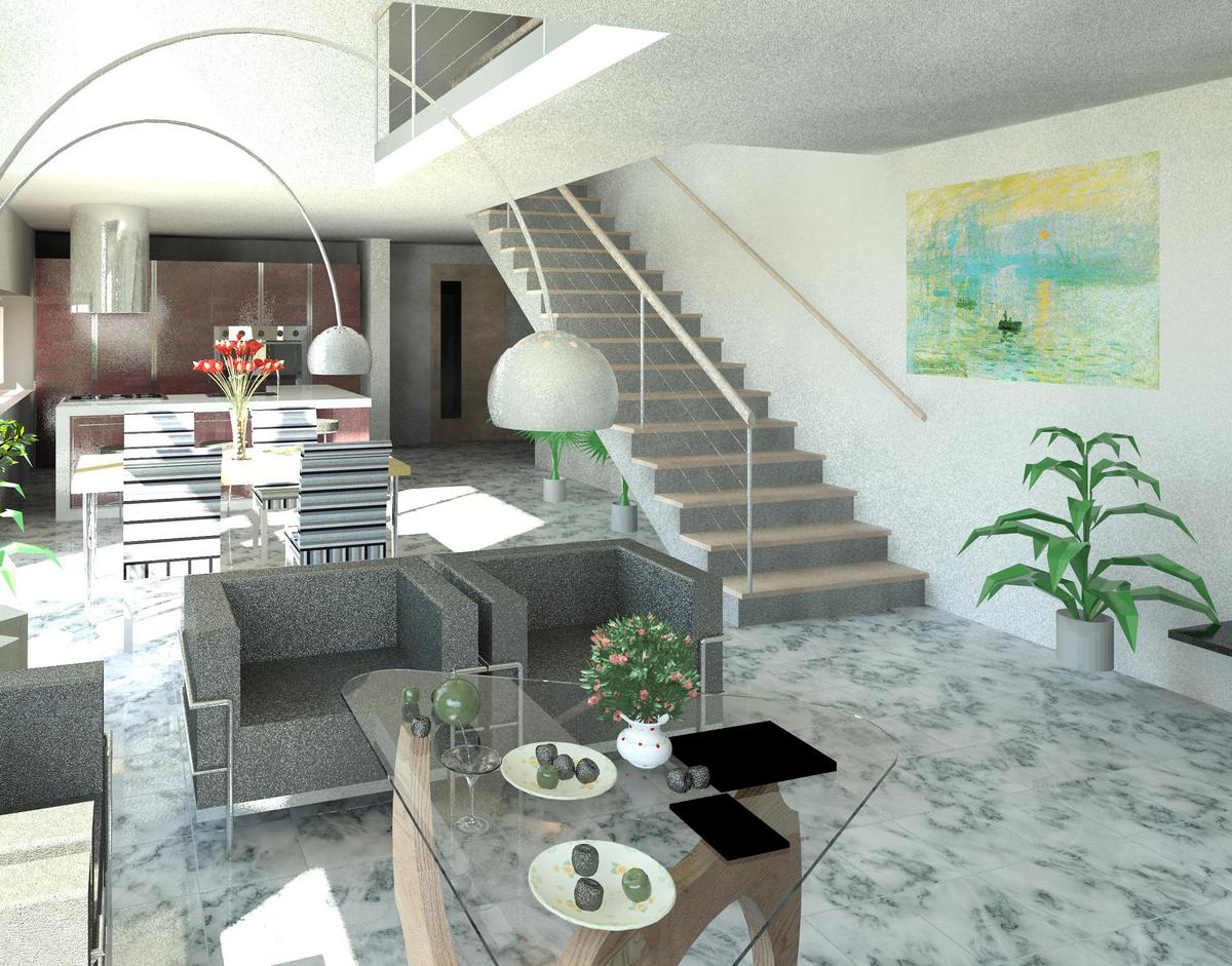 Innenraumperspektive