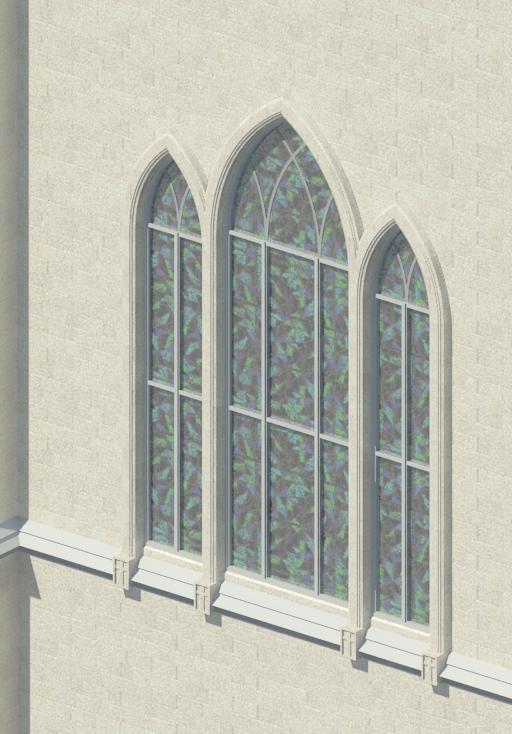 Stained Window Test Render