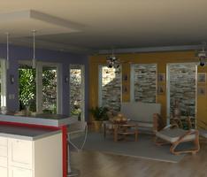 Kitchen/family Room expansion w/ optional counter