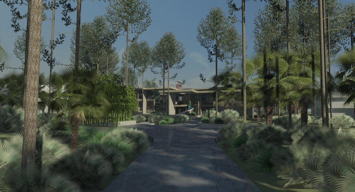 Beach House Front Entry