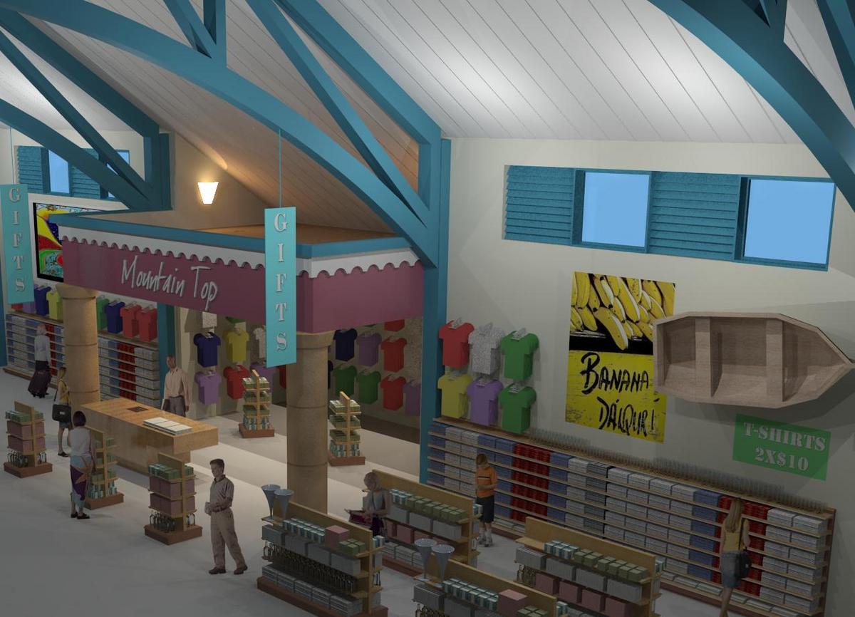 Retail Interior Rendering