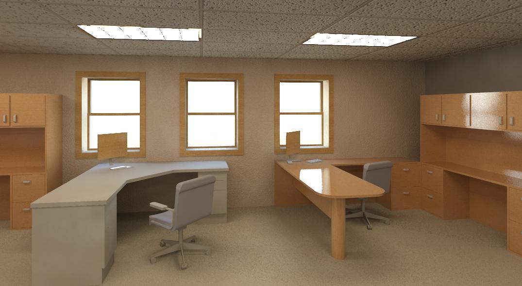 Remake of LNC's Guthrie Office building