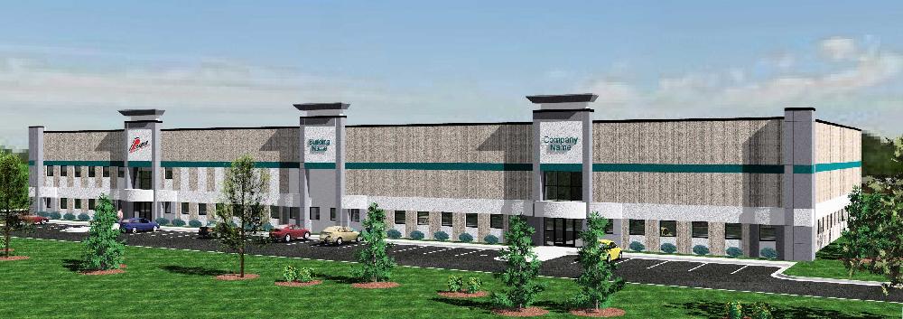 Tilt-up box in the burbs