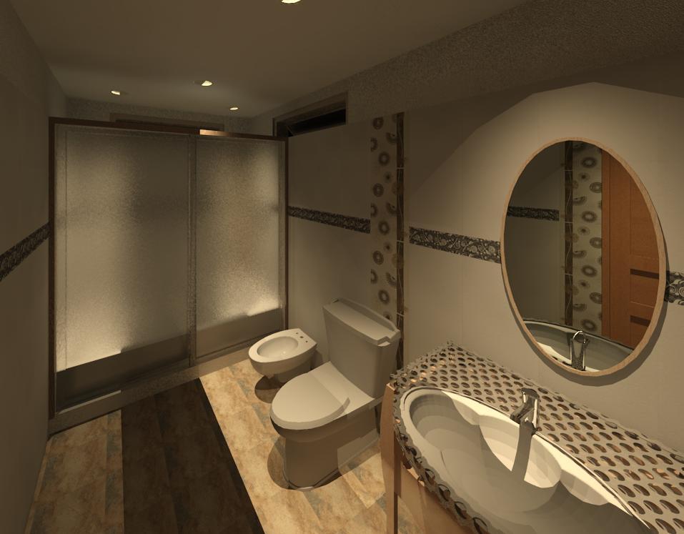 Baño alcoba principal