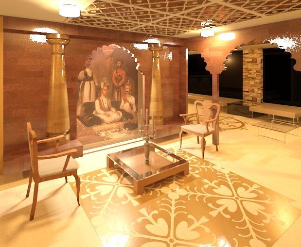 Indian traditional interior