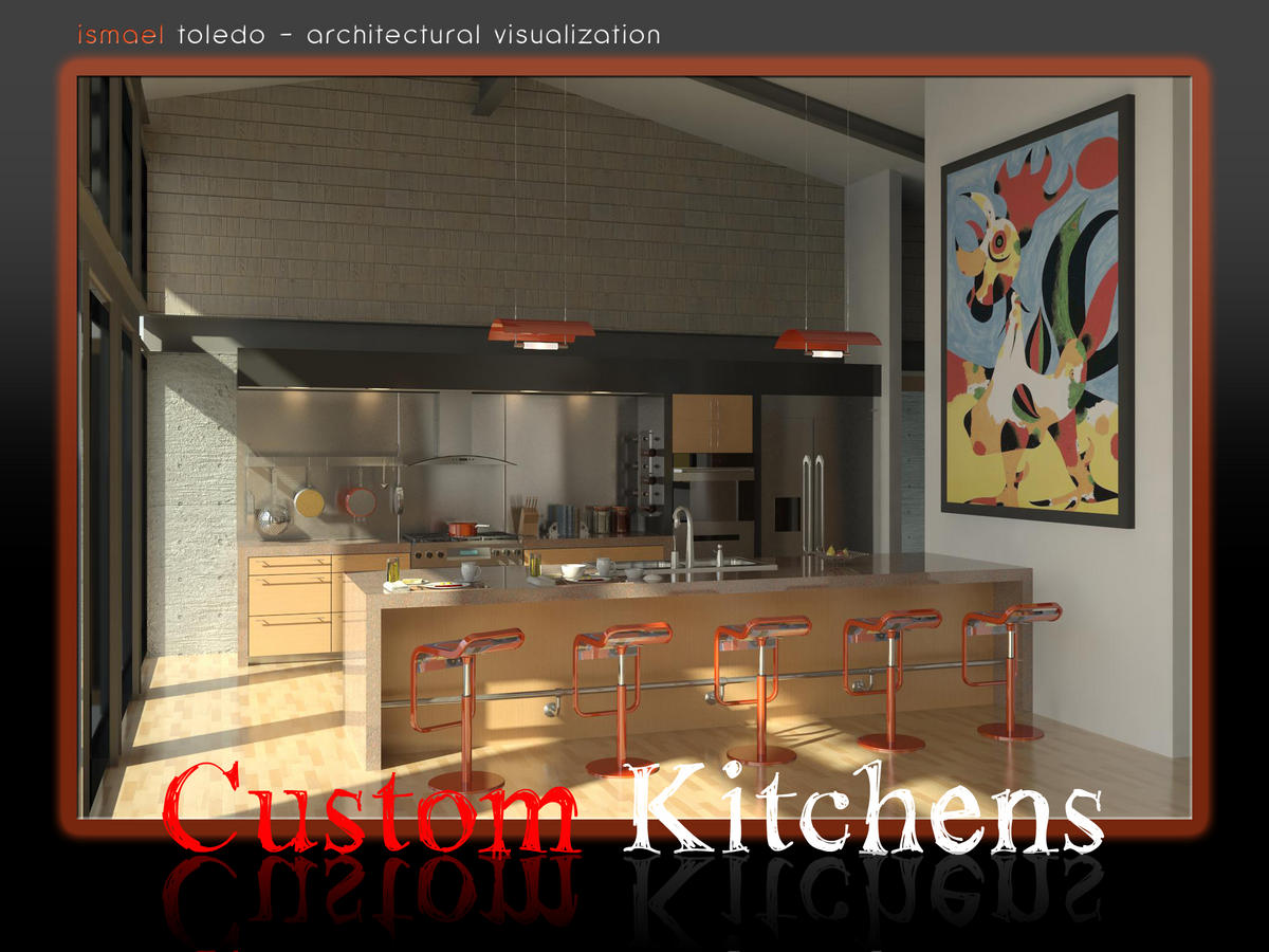 Custom Kitchen - Updated