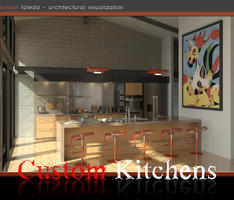 Custom Kitchen - Updated