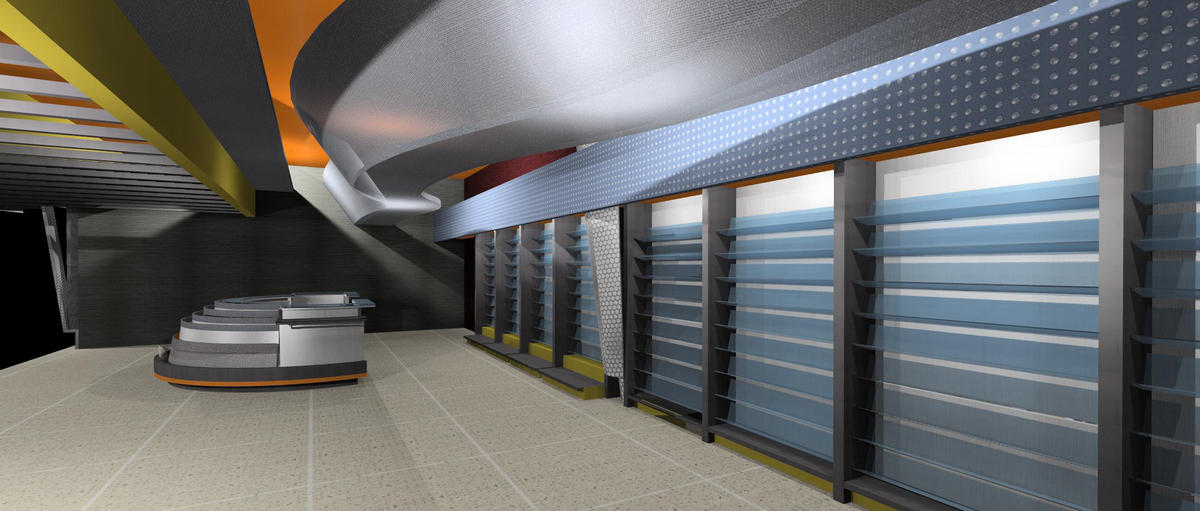 Interior Airport store