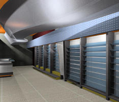 Interior Airport store