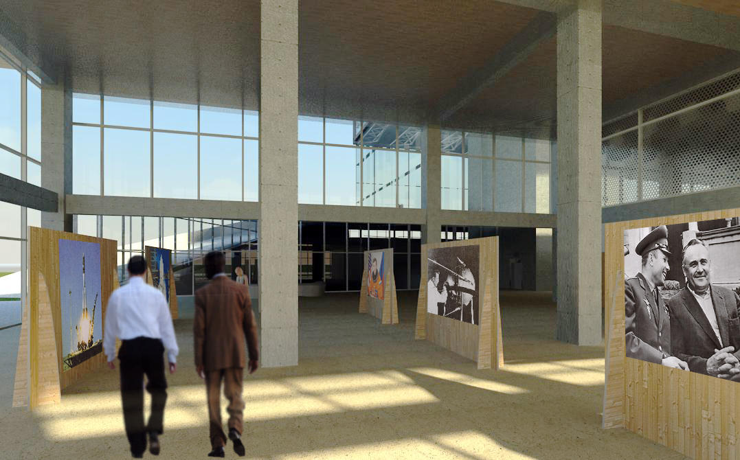 Exhibion space: Aerospace Incubation Centre (final