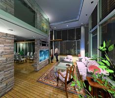 H.K Townhouse- Interior