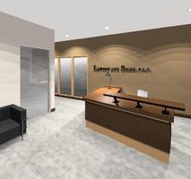 Office Entrance Lobby with Desk