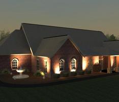 Tennessee Home at Dusk