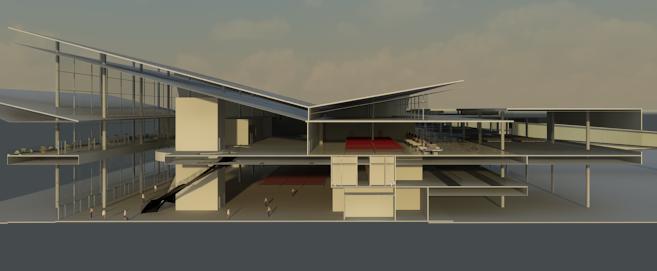 Airport Section Perspective
