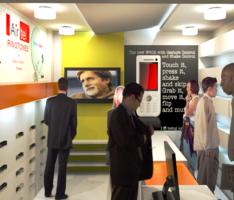 mobile shop interior