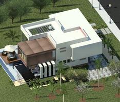 bird's eye view of my beach house