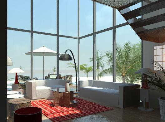 livingroom of my beach house