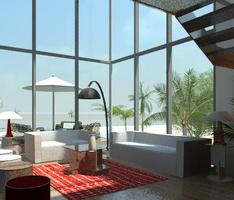 livingroom of my beach house