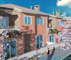 Front  of Residential houses