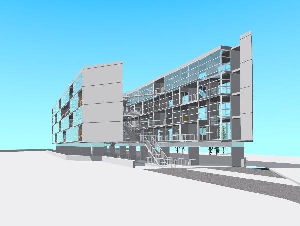 Residential Block in Pari, S�o Paulo City-Brazil