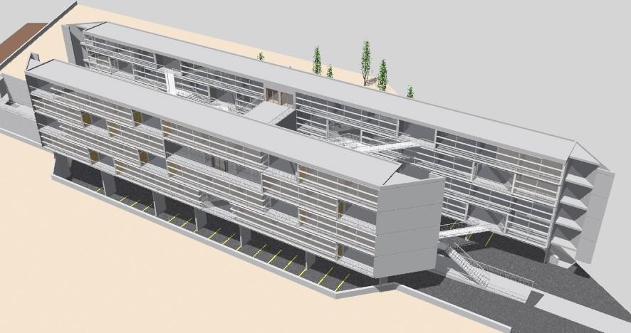 Residential Block in Pari, S�o Paulo City-Brazil