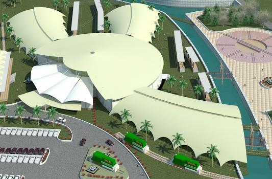 RAILWAY MUSEUM -Arial view