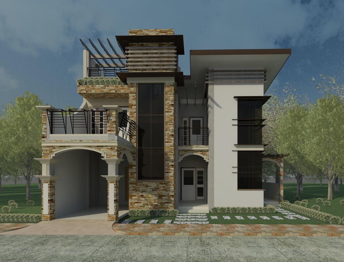 two storey residence