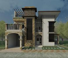 two storey residence