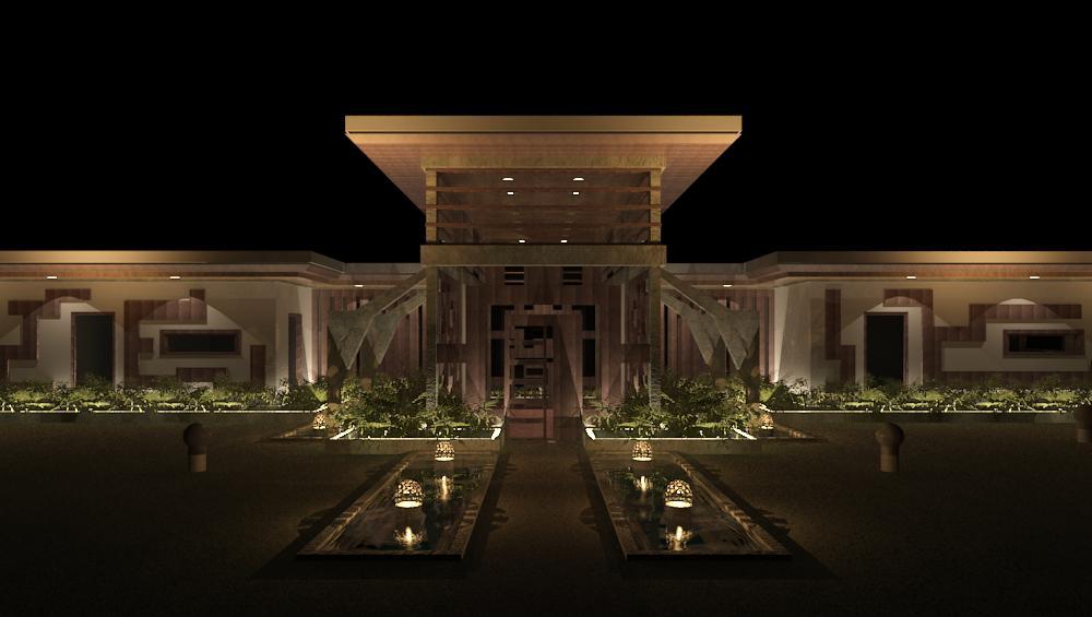 Front of Ridge House