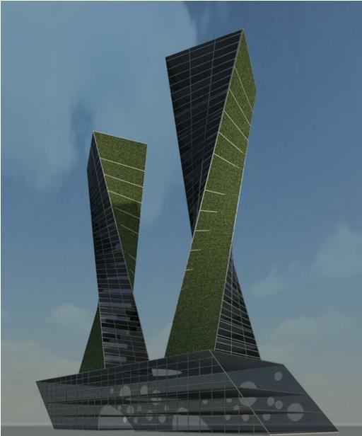 Conceptual mass building