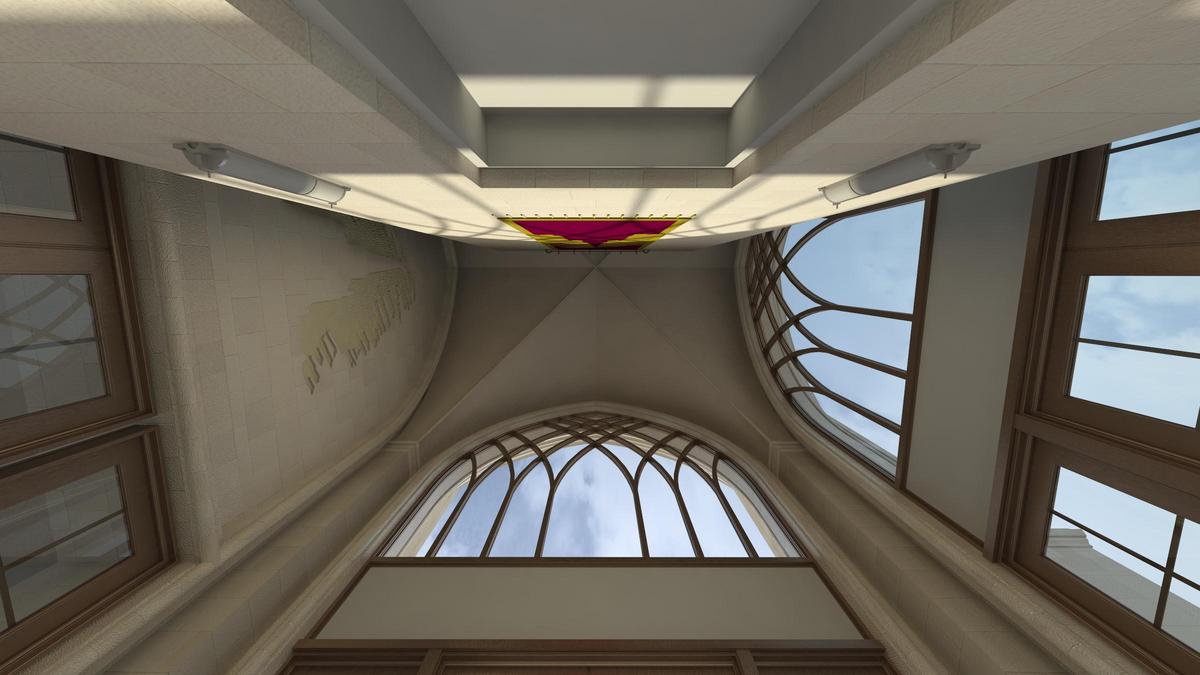 Tower Entry Looking Up