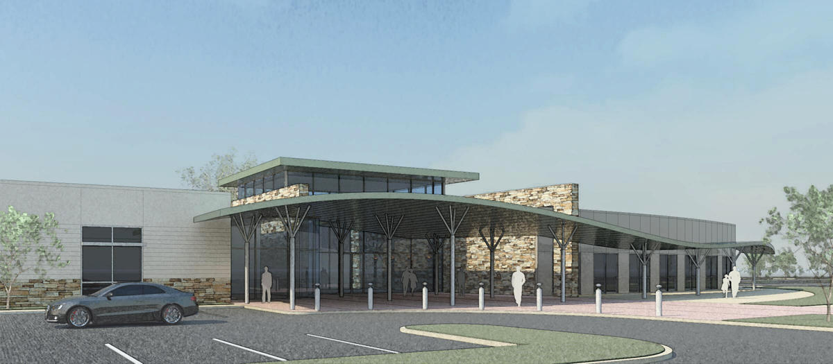 Cancer Center Entrance