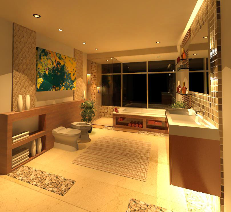 Toilet and Bath (School Project)