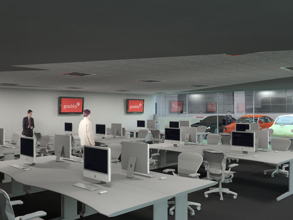 Call Centre Office layout