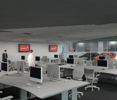 Call Centre Office layout
