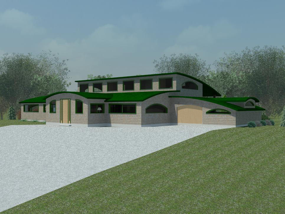 Forest House Front Right