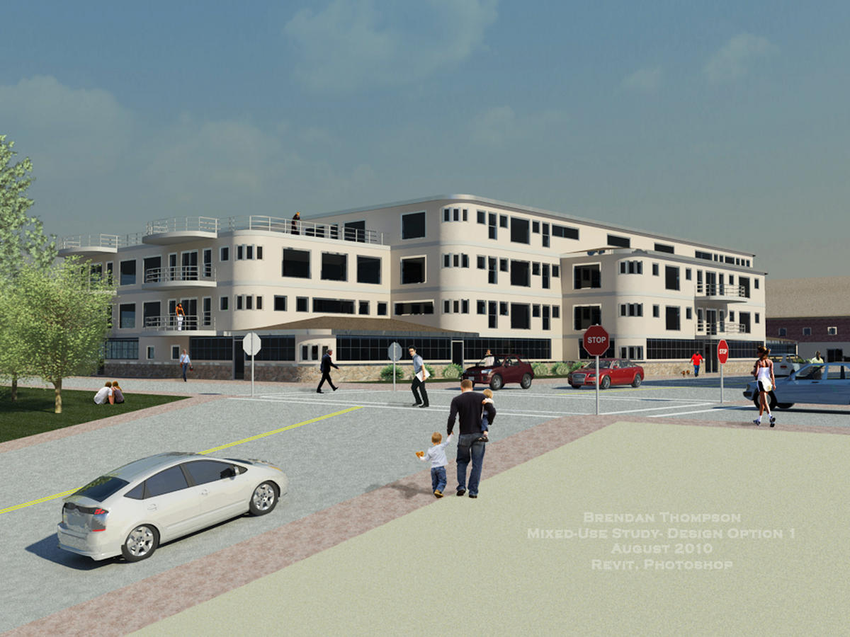MixedUse Design Option 1 Main View