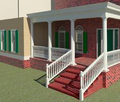 Lexington front porch