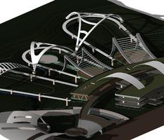 Area del Lago y Pergolas