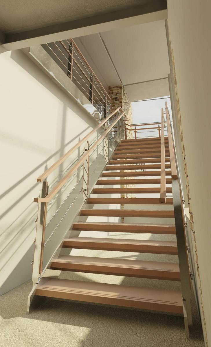 Internal Stair Render 5