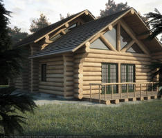Log house